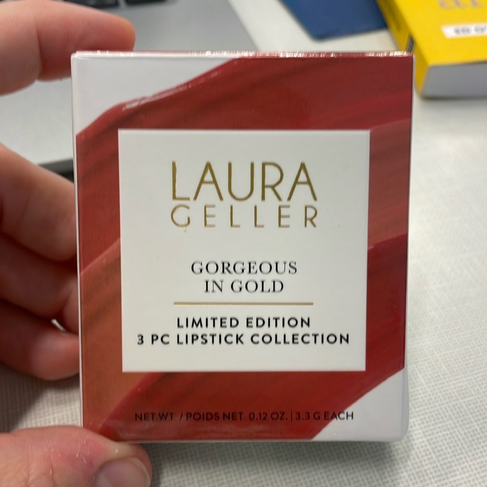 Laura Geller Lipstick Trio Gorgeous in Gold